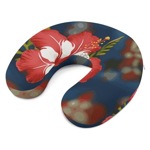 Almohada de viaje en espuma viscoelástica U 30x25 cm miniatura 6