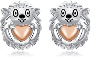 925 Sterling Silver Cute Animal Stud Earrings Animal Lover Jewellery Birthday Gifts for Women Girls