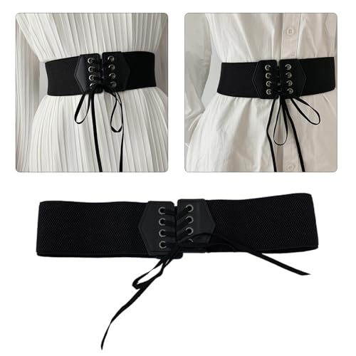 Women Corset Waist Belt SlimShaping Girdle AllMatching LaceUp Tied Corset Girl Party Dress Corset Belt Waist Decors2
