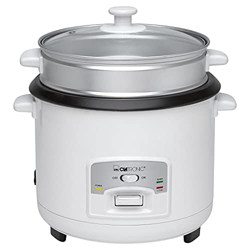 Reiskocher Dampfgarfunktion 2,5 kg gekochten Reis Reistopf Dampfgarer mit Warmhaltefunktion (Topfeinsatz, Automatische…