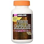 Fiber Capsules Kirkland Therapy for Regularity/Fiber Supplement, 360 capsules - Compare to the Active Ingredient in Metamucil Capsules