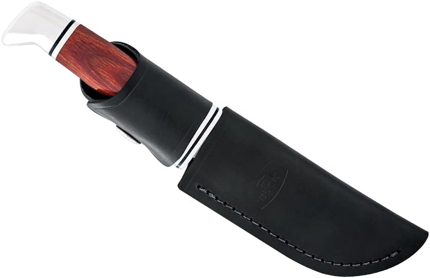 Buck Knives 103 Skinner Fixed Blade Hunting Knife, 4" D2 Stainless Steel Blade, Cocobolo Handle : Sports & Outdoors