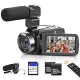 8K Video Camera, 48MP Vloging Camcorder with IR Night Vision for YouTube