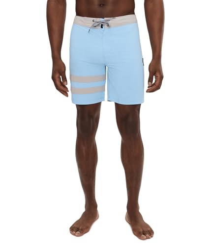 Hurley Bloc Party pour homme 18" : short de bain technique noir pour le surf