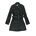 Tommy Hilfiger Women's Double Breasted Classic Wool Coat