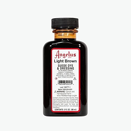 Angelus Suede Dye, 3 oz, Light Brown