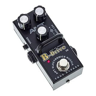 AMT B-Drive mini Pédale de distorsion JFET pour guitare Émulate de ogner - Les Beatles, Paul McCartney, John Lennon, RIngo Starr, George Harrison AMT B-Drive mini Pédale de distorsion JFET pour guitare Émulate de ogner – Image 2