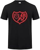 Collar Style: Band Collar Rayo Vallecano T Shirt Men Summer Short Sleeve Cotton Man Tops Fashion T-Shirts