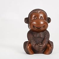 Amazon.co.jp: 猿 置物 かわいい ざる 開運グッズ 招福 申年