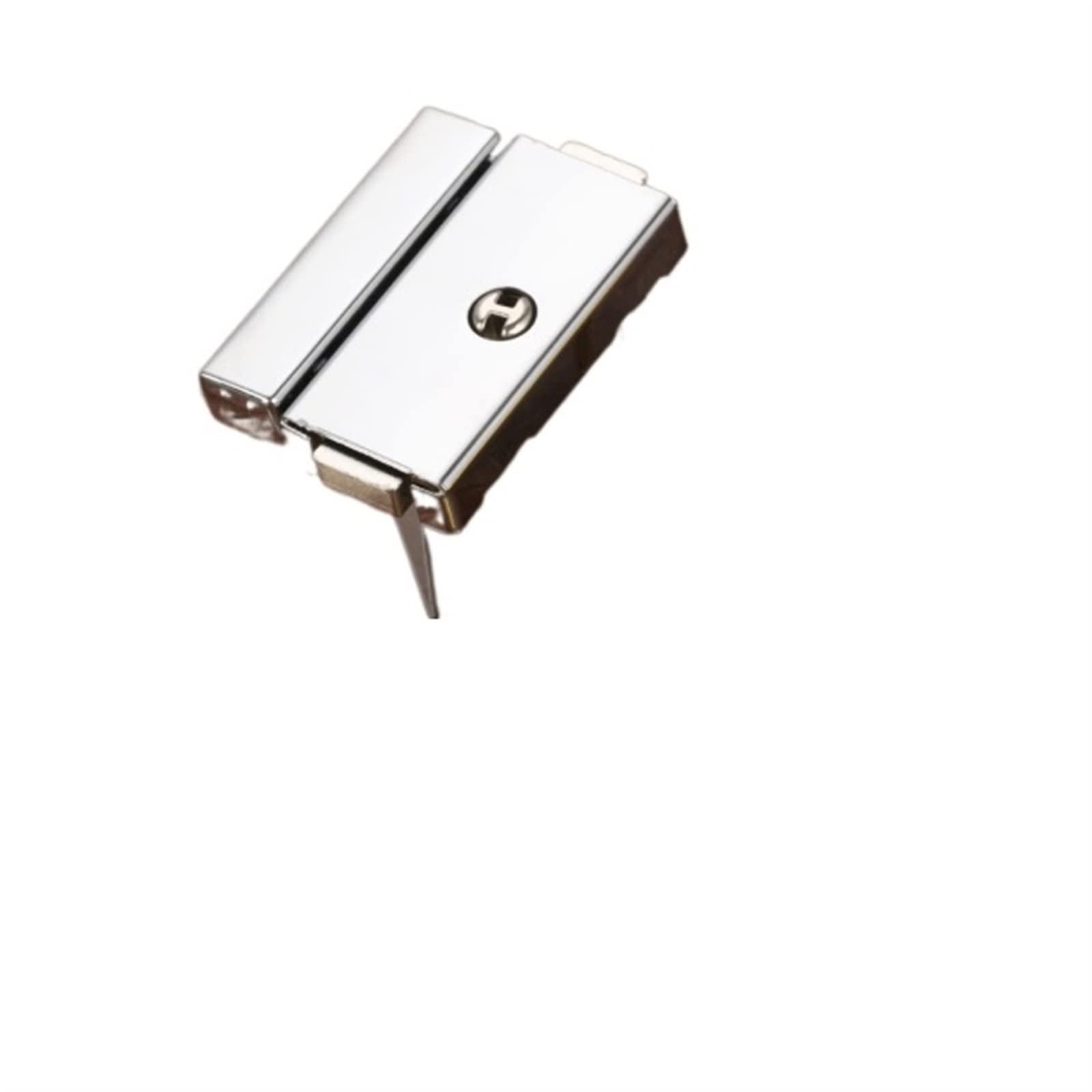 NVSFZGIYG Hasps Zinc Alloy Lock Toggle Catch Latches for Jewelry Suitcase Buckle Clip Clasp Hardware Silver