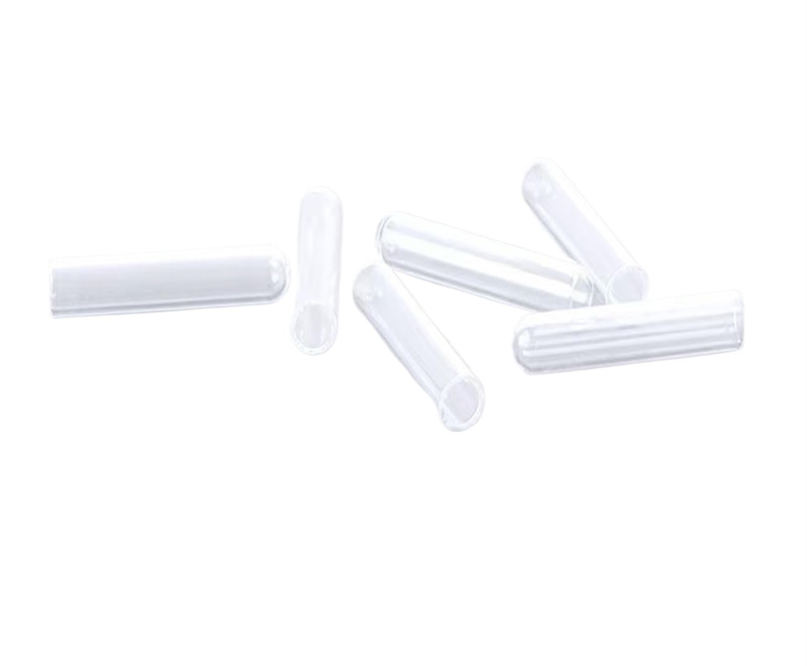 500 szt. 12 x 60 mm laboratoryjna przezroczysta plastikowa probówka z korkiem korek okrągłe dno laboratorium lub upominki ślubne tuba na przyprawy