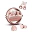 H-Rose Gold-Gold Butterfly Earring