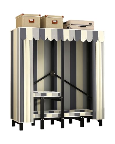 MISHIP ���[�h���[�u �܂��� �J�o�[�t�� ��e�� �����O��Ή� ��145*���s50*����170cm �L���邾�� �ݒu�ȒP ��� �X�`�[���� �n���K�[���b�N�t �N���[�[�b�g �����O�R�[�g �ߗގ��[ ���ω׏d