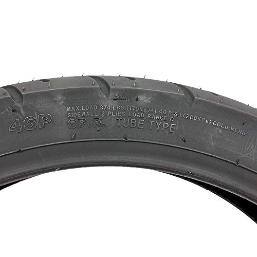 MMG Tire 2.75-16 Front or Rear Motorcycle M/C Scooter Performance Street Tread (P83)