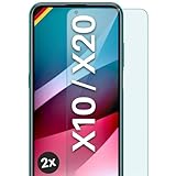 Inastillable y resistente a los arañazos 9H: para lograr una protección a prueba de golpes en el Nokia X 10 / X 20, el protector de pantalla está hecho de cristal auténtico, que protege el teléfono de arañazos y caídas