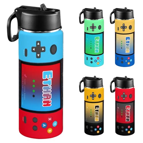 Botella de Agua Personalizada para Niños, 18oz