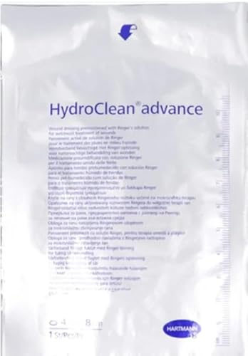HARTMANN Hydroclean Advance Ovale 4 x 8 cm Pack de 10 Pansement Adhésif
