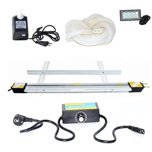 ZyKnaurral Acrylic Plastic Pvc Bending Machine, Acrylic Heating Bending Tool 30/60/125cm Plastic Strip Bending Machine with Length Adjustment Bracket, Water Circulation Cooling,30cm