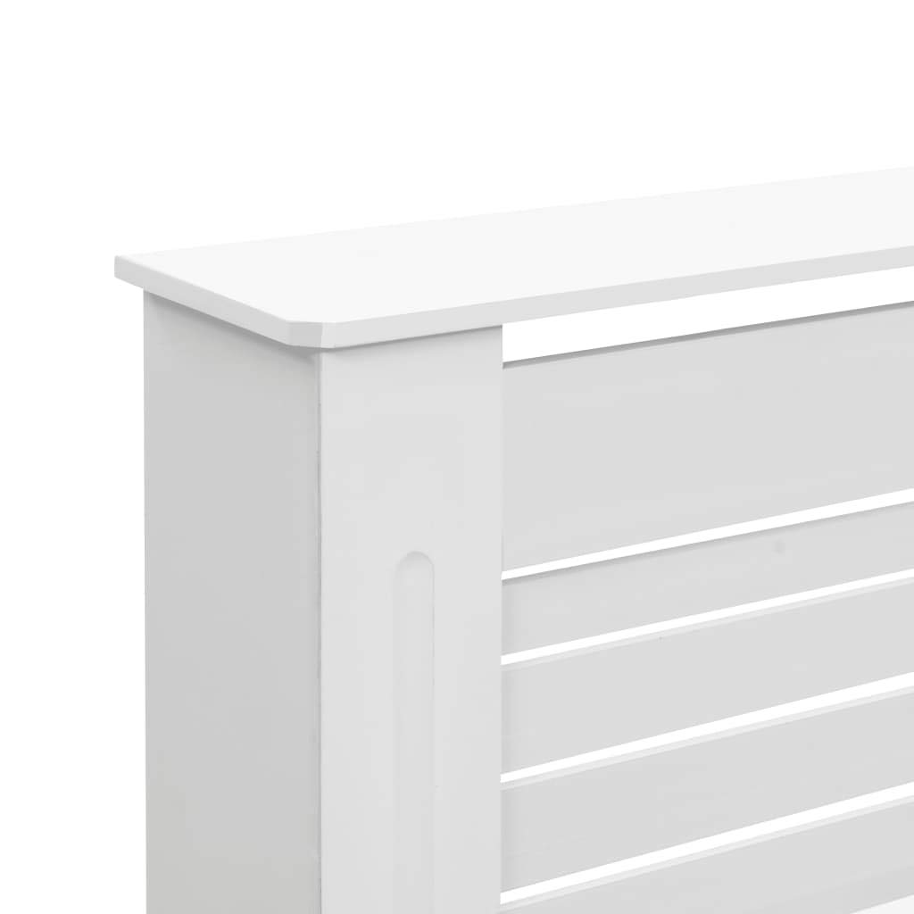 Relaxdays Cache-Radiateur Élégant En MDF Blanc – Design Moderne Avec Étagère Pratique 83 X 112 X 19 Cm