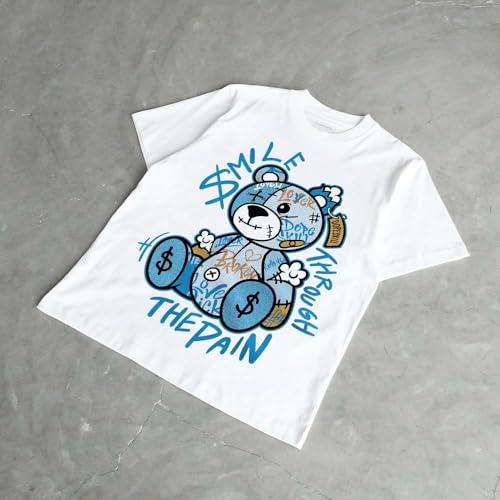Image of DopeSkill Graphic Tee Streetwear Hip Hop Hypebeast Street Style Unisex T-Shirt Sneaker Colour Matching Shirts Cute Graphic