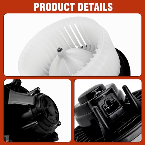 Image of AC Heater Blower Motor with Fan 700247 Fit for Honda Fit 2009-2014, Replaces 79310TF0G01