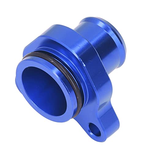 KIMISS Car Water Hose Fitting Aluminium Alloy with Clamp Replacement for 335i 335xi 135i N54 3.0L Twin Turbo Motors High Performance Automotive Accessories (Blue) - Image 2