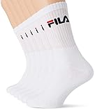 FILA Calcetines Hombre, algod&oacute;n, lote de 6, ajuste &oacute;ptimo y transpirable