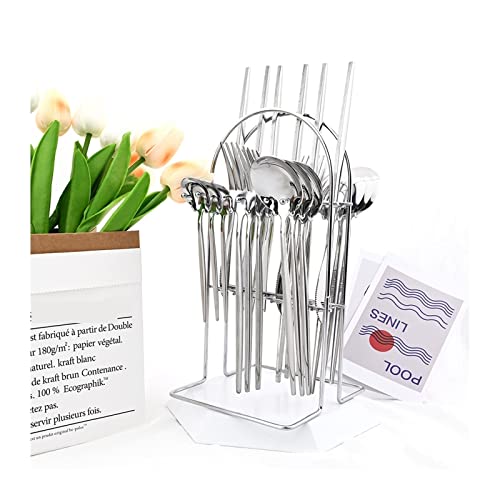 Set Cubiertos Cocina 24 Piezas Acero Inoxidable miniatura 3