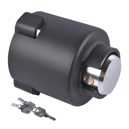 Image of 2178 Trailer Lock | Fits 2-Inch Trailer Couplers | Anti-Theft,Travel RV, Pop-Up Camper, Boat, Truck, Motorcycle, ATV, UTV, Flatbed, Cargo, Dump, Utility Trailer Tongue Lock Secure Design