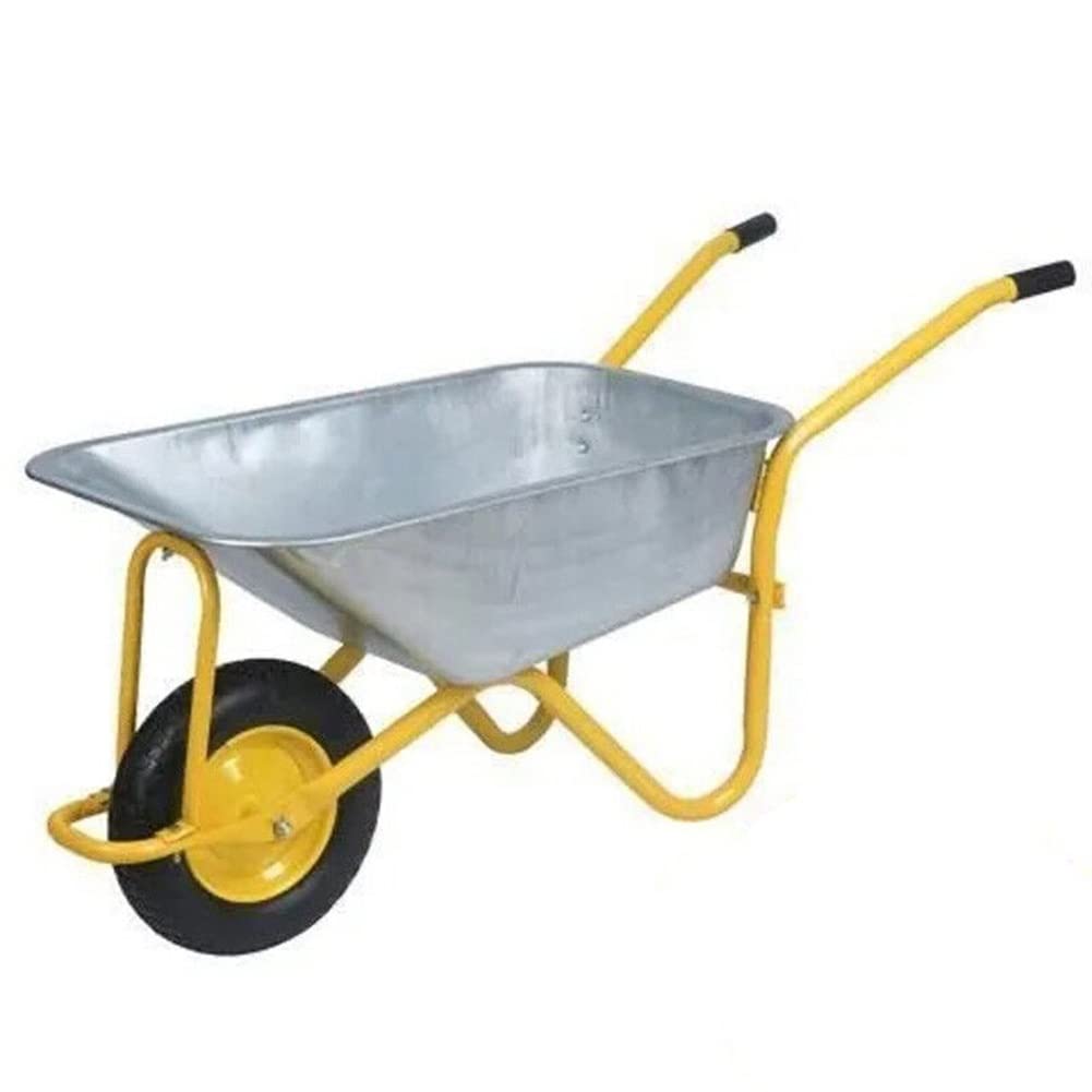 Amazon.co.jp: 亜鉛メッキ手押し車、 ダンプカート ガーデンカート