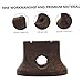 ifundom 2pcs Ebony Erhu Bridges Durable Replacement Accessories for Erhu Players Professional Design for Practice and Performance Gift