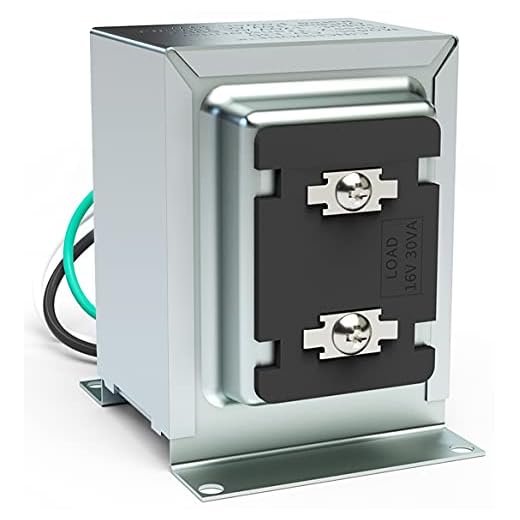 Doorbell Transformer 16V 30VA Hardwired Door Chime Transformer Compatible with Ring Video Doorbell Pro,Nest Hello Video Doorbell