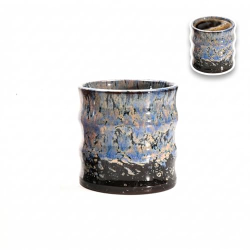 Vaso de Espresso Cerámico Doble Shot Azul miniatura 1