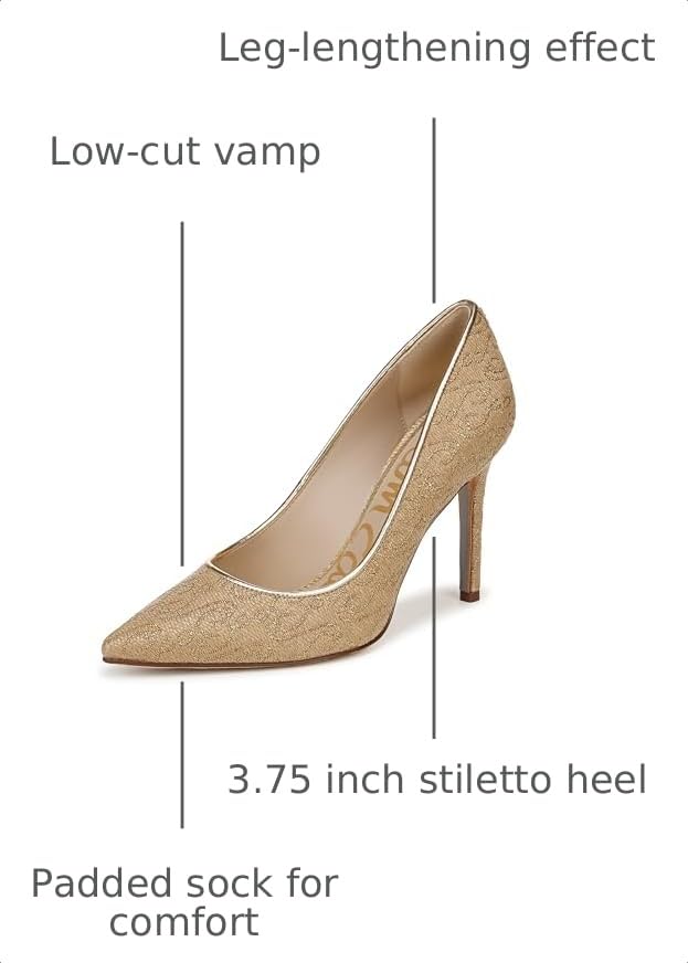 Image of Sam Edelman Women's Hazel Pump, Natural Logo Multi, 9