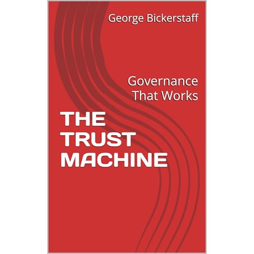 THE TRUST MACHINE Audiolibro Por George Bickerstaff arte de portada