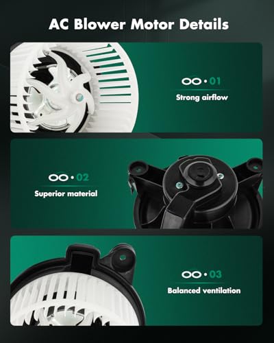 image for SCITOO HVAC Blower Motor 700198 Heater fit for 2005 2006 2007 2008 200