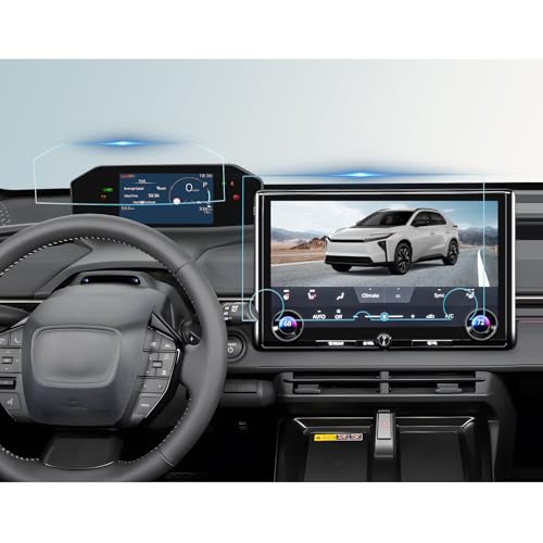 Protection écran Toyota BZ 2026 en verre trempé ultra transparent haut de gamme