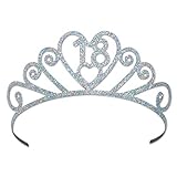 Beistle Glittered Metal Tiara, 18