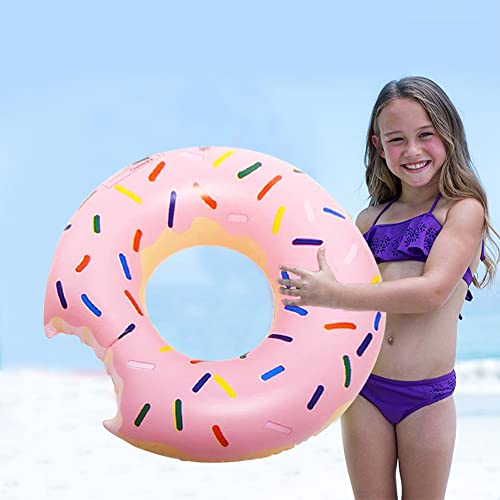 Gotgala 2 Pack Donut Pool Floats Inflatable Swimming Rings Tubes For Summer Beach Water Float Party Decoration thumb #4