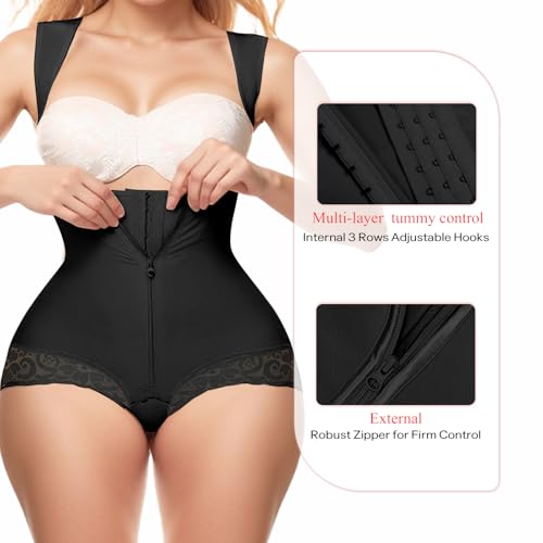 Fajas Colombianas Moldeadoras Shapewear Tummy Control Full Body Shaper Compression Shaping,Adjustable2