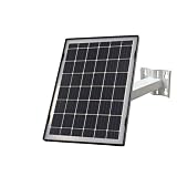 7W Solar Panel for Security Camera, USB-C Solar Charger for Outdoor Wireless Cameras, Continuous Power Supply, IP65 Waterproof, Adjustable Mount, Easy Installation