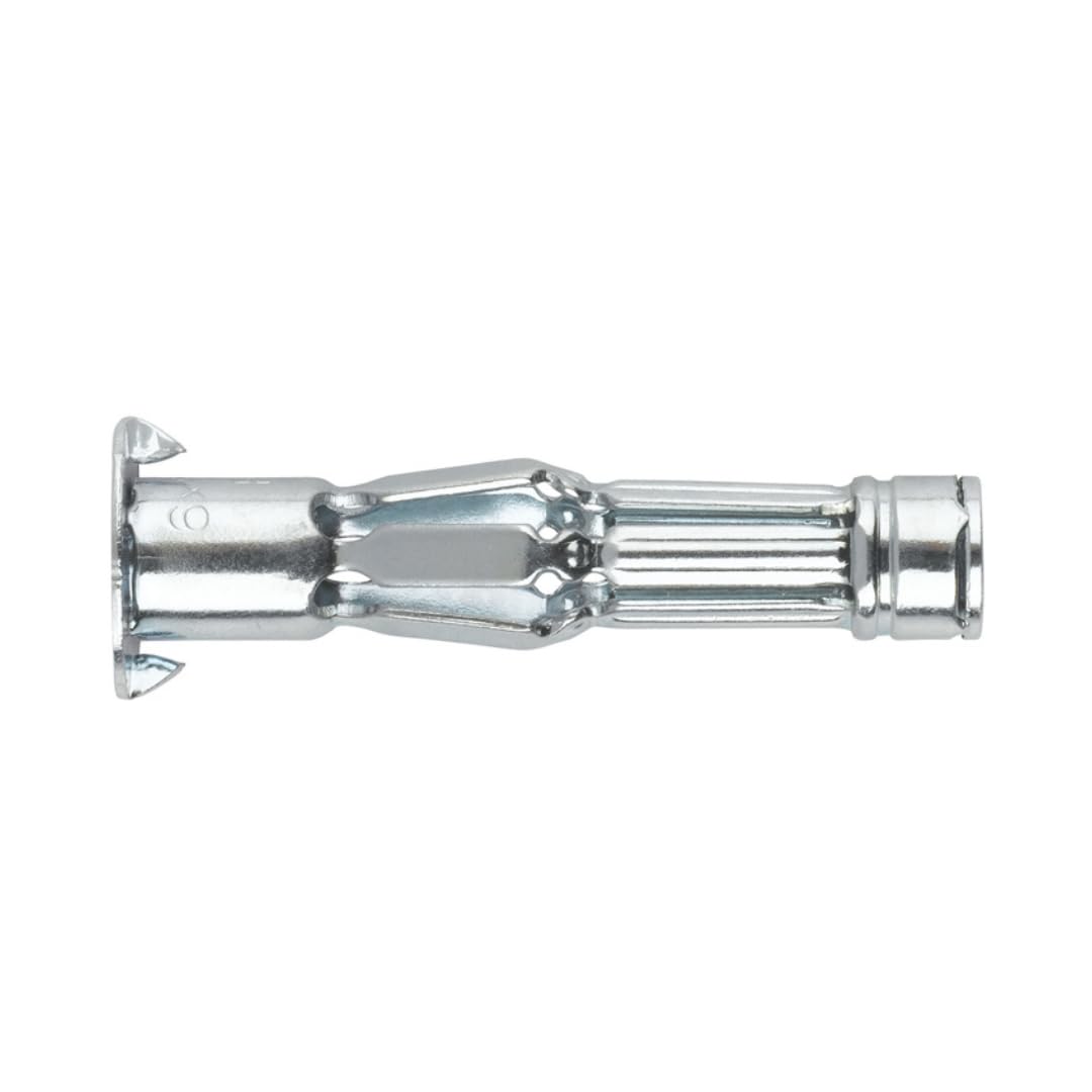 INDEX A PERFECT FIXING - INSI865 [IN-SI] Taco metálico Indemoll para materiales huecos, Anclaje de expansión, Acero zincado, Medida: M8 x 65, Broca Ø14 mm, Caja de 100 unidades