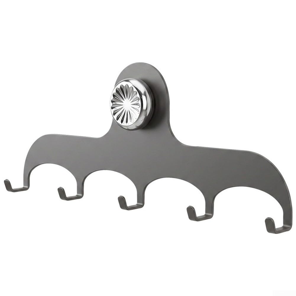 5 Ganchos Cocina Sin Taladro para soporte 30kg 5 Ganchos Cocina