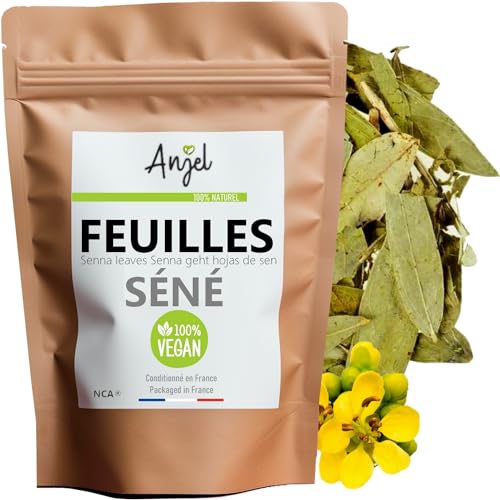 Thé au Séné en Feuilles Premium - Feuilles de Séné Infusion 100% Naturel - Détoxification et Soulagement Digestif - NCA (100)