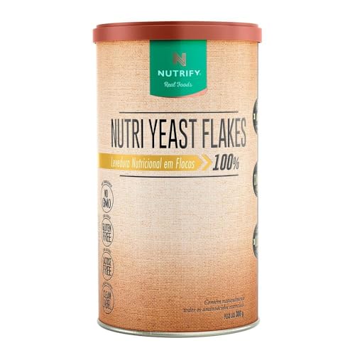 Levedura Nutricional em Flocos Nutri Yeast Flakes Nutrify 300g
