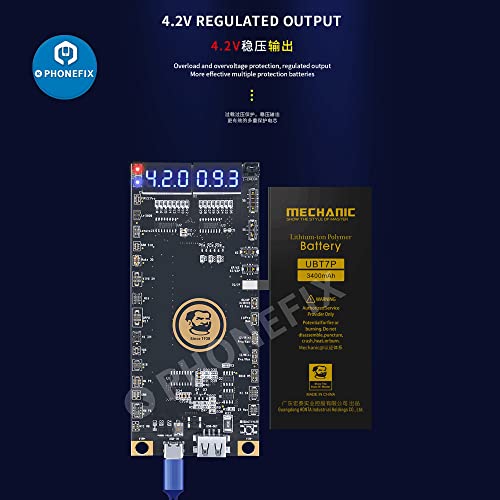 Mechanic Ba27 Battery Activation Detection Board For Iphone 5-13 Pro Max Android Phone Batteries Circuit Board Charging Tester #TOP5