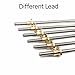 Coavoo T8 8mm T8 x 8 Tr8 x 8 Lead Screw 47.24inch /1200mm Length with Brass Nuts (Acme Thread, Pitch of Screws: 2mm, Lead: 8mm, 4 Starts) Used in 3D Printer Z Axis