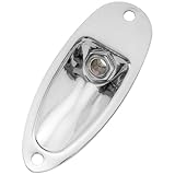 Jack Plate Estilo Canoa Strato Com Conector P10 Mono