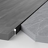 【PROFIL EN ALUMINIUM DE HAUTE QUALITÉ】Ce rail de transition est fabriqué en aluminium léger mais robuste qui est durable et résistant aux rayures et aux chocs.