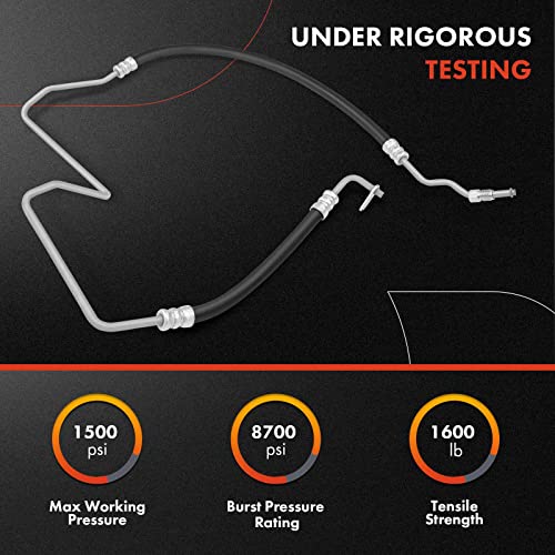 A-Premium Power Steering Hose Reservoir Line Hose Assembly Compatible With Subaru Forester 2011-2012 H4 2.5L Dohc Naturally Aspirated #TOP1